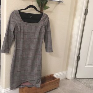 NWT express dress plaid